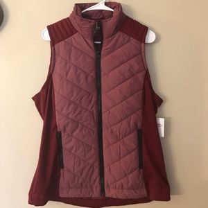 Maurice’s NWT Maroon Puffer Vest